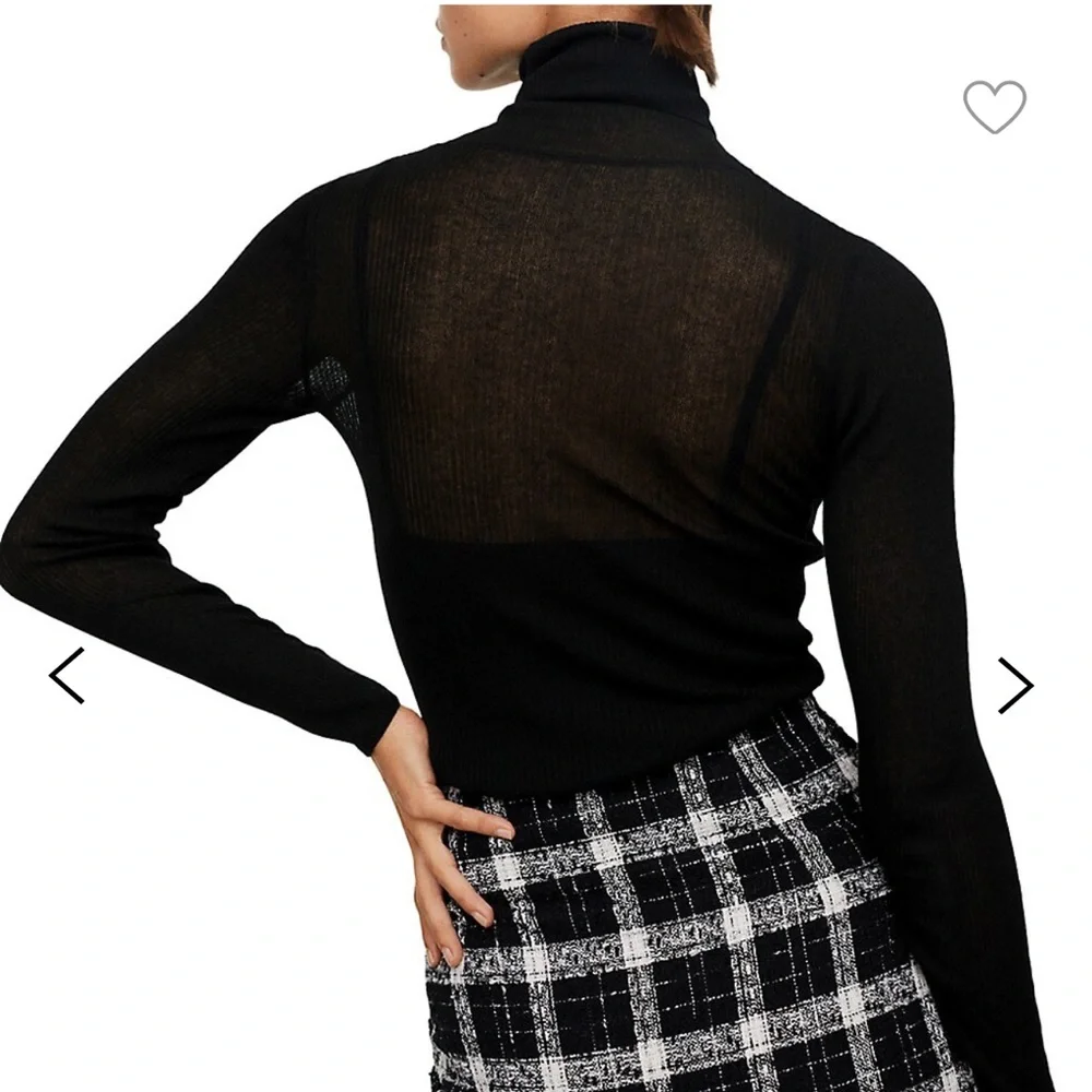 Mango Sheer Turtle Neck - Picture 8 of 8